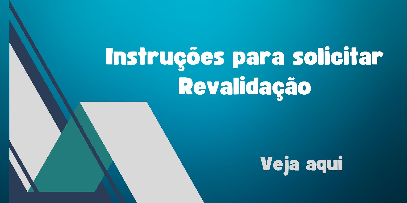 Veja as instruções gerais!